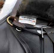handle. Useful when riding young horses or to encourage a deeper seat in dressage.