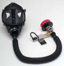 If the air supply should ever fail on the Constant-Flow unit, the user is automatically Duo-Twin Respirator protected by the air-purifying cartridge.