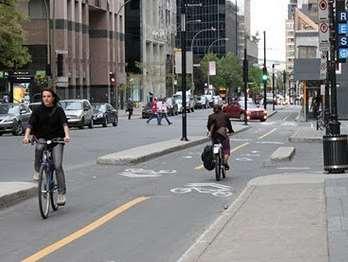 for pedestrians, curb extensions, better marking,