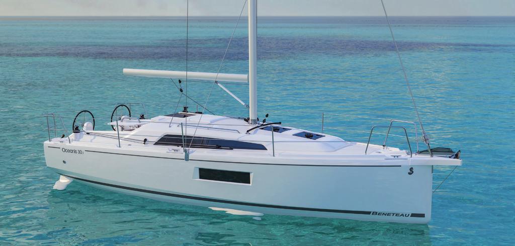 NEW OCEANIS 30.1 Small, yet oh so big! LE GRAND LARGE, GIVRAND, JAN 2019 Championing ever more innovative boats for everyone is deinitely BENETEAU s hallmark, and in this respect the new Oceanis 30.