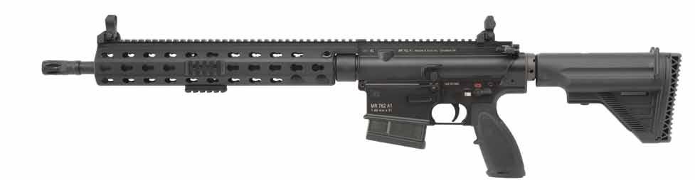 The service An enhanced version of the MR762A1 was adopted as the U.S. Army s Compact Semi-automatic Sniper System (CSASS) in 2016. life of all parts is increased substantially.