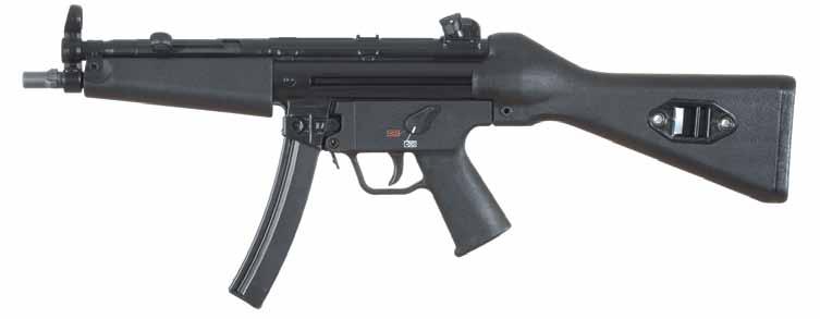 Firing from the closed-bolt position in all modes of fire make MP5 submachine guns extremely accurate and controllable.