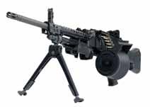 Experience has shown that beyond 700 rpm it becomes difficult to accurately fire a medium machine gun from the shoulder.