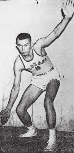 BURDETTE HALDORSON Burdette Haldorson, No. 22 is one of just two retired basketball jerseys in CU history, left quite an imprint in the school s basketball annals The 6-7, 210-pound Austin, Minn.