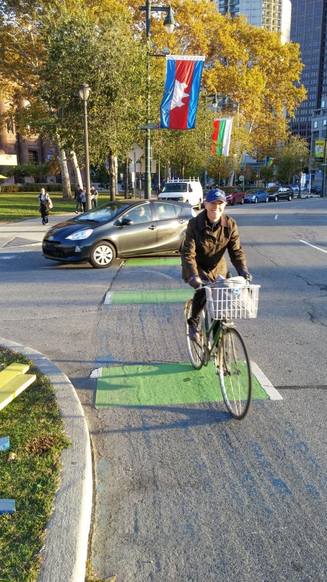 borders for conflict zones green bike lanes as new
