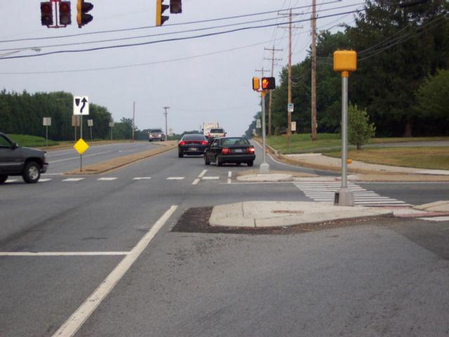 Old Baltimore Pike at Walther Road.
