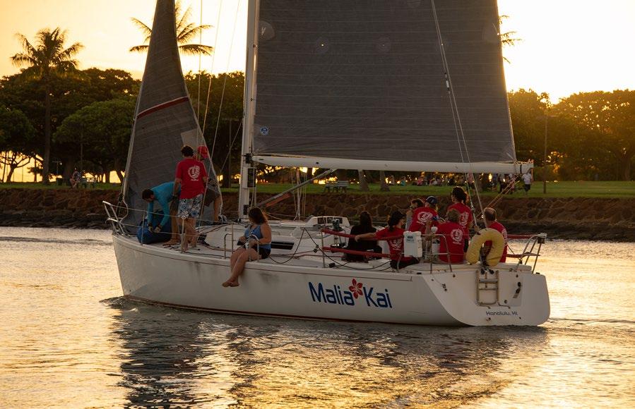 HAWAII YACHT CLUB BULLETIN SAILING REPORT Aloha fellow club members, As the sailing season is wrapping up, I would like to thank our Friday night crew - Frank Lange, Robbie Buck, Rob Majewski, and