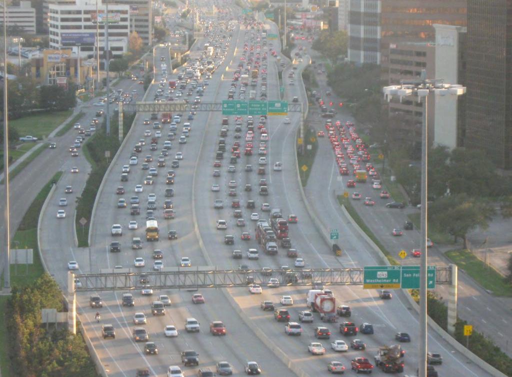 IH 610 West Loop Most Congested Freeway