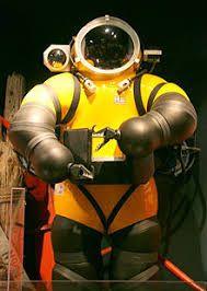 Pressure in liquids Here are two types of diving outfits. Why are they different?