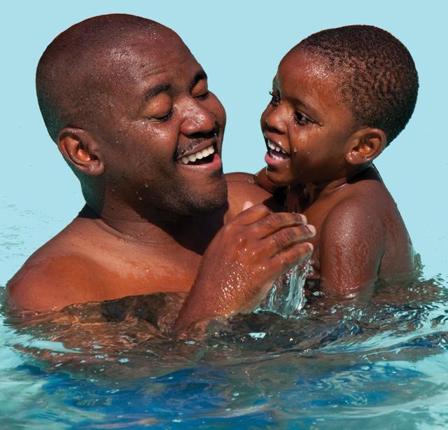 Nurturing the potential of every child and teen. Learn to Swim at the Y!