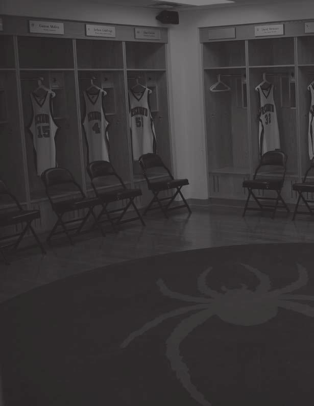 t h i s i s r i c h m o n d bas k e t ba ll 2008-09 University of Richmond Basketball spider facilities H The
