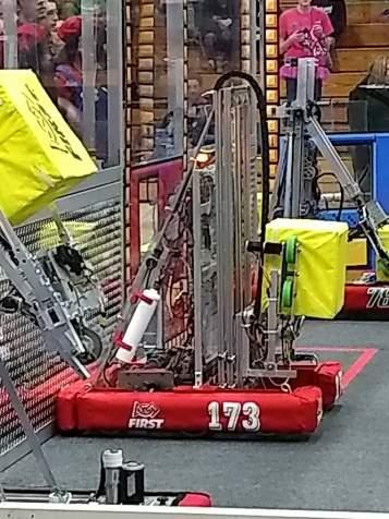 At the end of Day 1, RAGE was ranked 33 out of 41. We had 3 matches on Day 2 to up our rank and get our robot ready for the playoffs.