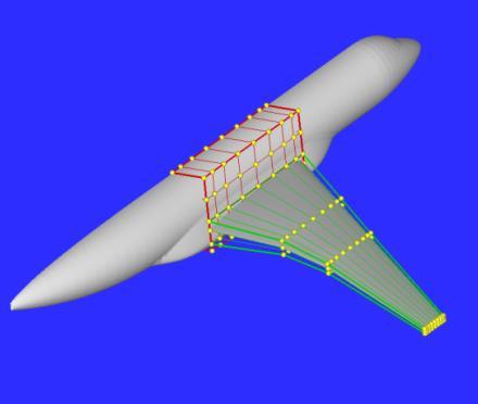 CFD analysis of the model alone and the model with deformed wings and the sting of the support system, before and after the wind tunnel test provided very satisfied comparison with the experimental