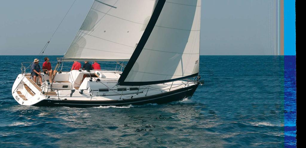 ELAN 37 As an owner you will experience a boat which is fast in light winds, but still capable of sailing at close to full speed even in conditions where the sail power is beyond the optimum.