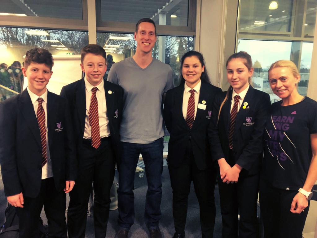 MARCH 2019 ISSUE 03 PERFORMANCE CONFERENCE On Friday 25th Janury, four extremely talented student from Charles Read Academy were invited to attend the DRET Performance