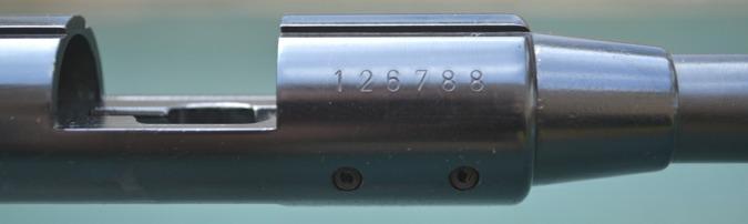 Receiver As this is a open bolt system the receiver is somewhat different. The outside diameter of the receiver is 1.1 which is substantially more than a typical rimfire bolt gun.
