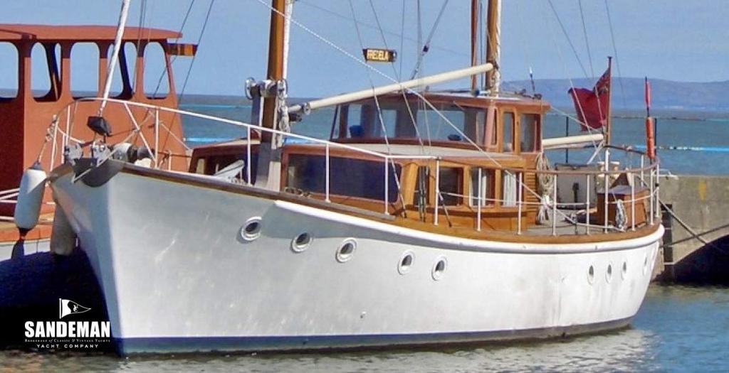 HERITAGE, VINTAGE AND CLASSIC YACHTS +44 (0)1202 330 077 G L WATSON MOTOR SAILER 1964 - SOLD Specification FREDELA G L WATSON MOTOR SAILER 1964 Designer G L Watson Builder Toughs of Teddington Date