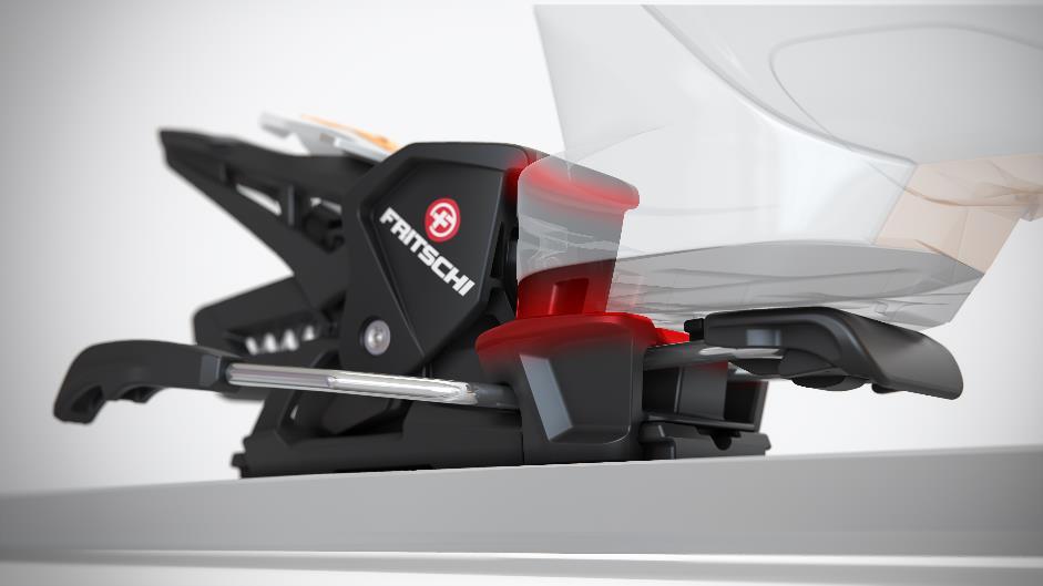 Power transmission in three dimensions Easy and precise ski control, even with wider skis In the back, where the highest forces are acting in downhill skiing, the Tecton 12 stays as stable and rigid