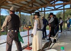 45 SideKicks in Lady Lake FL, who are part of the God an Guns ministry at the First Baptist Church, hosted a bunch of cowboys and cowgirls on January 11th and 12th.
