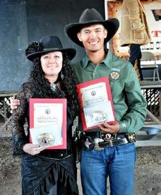 Gunslinger s Gazette Spring 2019 Page 7 of the Year! Ladies Top Gun of the Year Holli Day CFDA #3834 Tracy Stanton a.k.a. Holli Day (Buckeye, AZ) got interested in Cowboy Fast Draw in late 2014 when she attended her first club shoot with her Father, High Strung CFDA #3888.