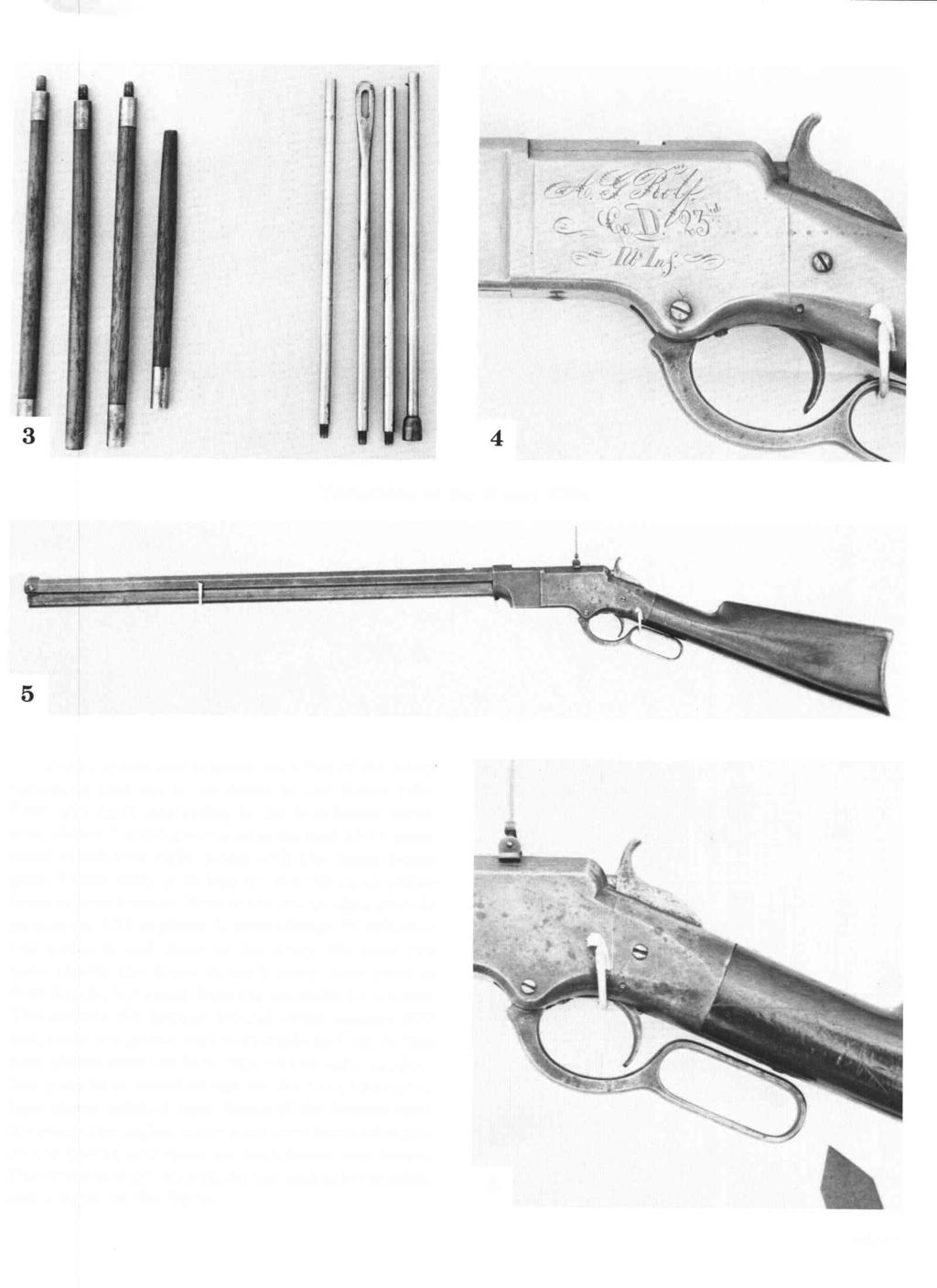 Now I would like to point out a few of the many variations that are to be found in the Henry rifle.
