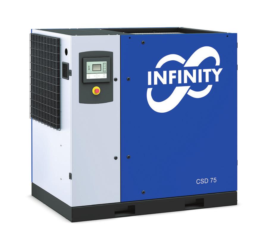 Infinity CSD screw compressor CSD 75 307 30 40