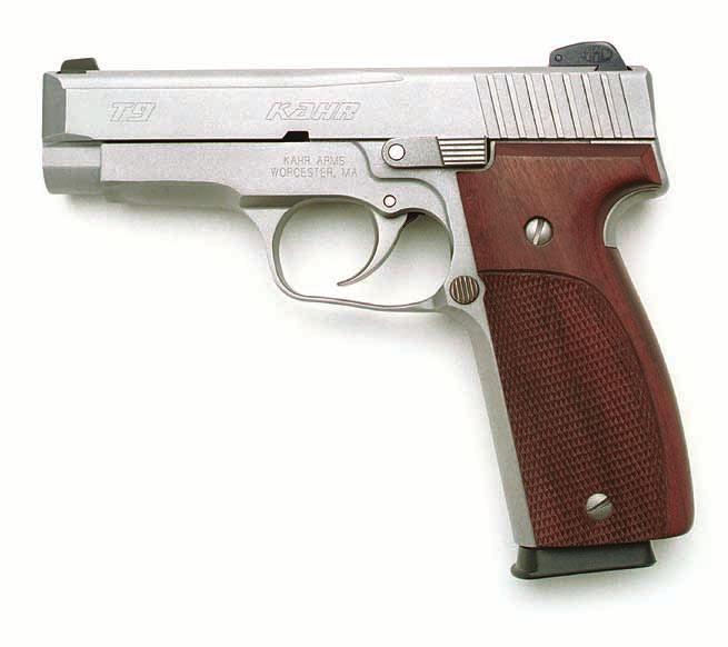KAHR KT SERIES DOUBLE ACTION ONLY STEEL FRAME 4 MODELS KAHR T9 Available in caliber.