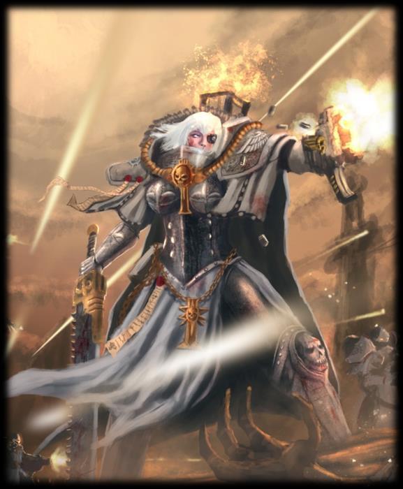 ADEPTA SORORITAS If a Adepta Sororitas Team Leader is removed as a casualty during the battle, all friendly units with the Act of Faith special rule automatically pass all Leadership tests until the