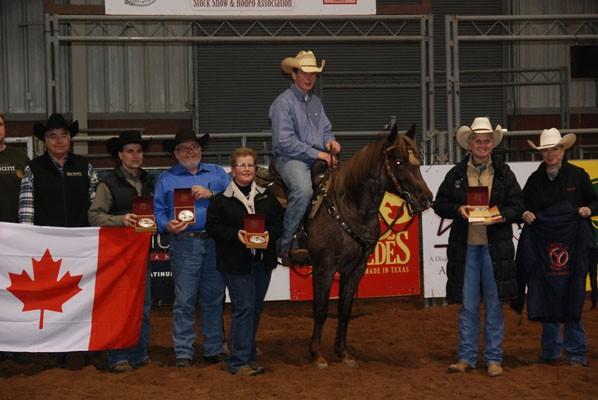 Eleise Blake and Jills A Little Blue Win NRCHA Circle Y Ranch Non Pro Limited Derby Championship In 2011, the NRCHA created a new class for its Limited Age Events - the Non Pro Limited.