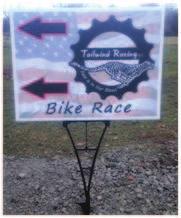 WHAT TO EXPECT SIGNS: When you re approaching the race site, you should start seeing some Tailwind directional signs that help guide you to the main event.