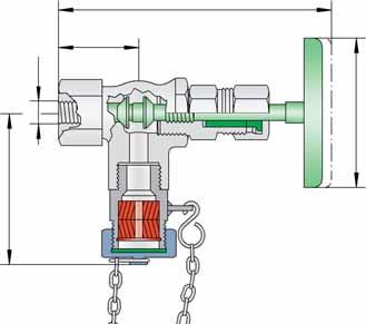 Sampling and Air Bleed Valve deflagration proof PROTEGO ZE/WU b Function and Description DN a Ø c The PROTEGO ZE/WU sampling and air bleed valve is used for fl ame transmission proof venting of