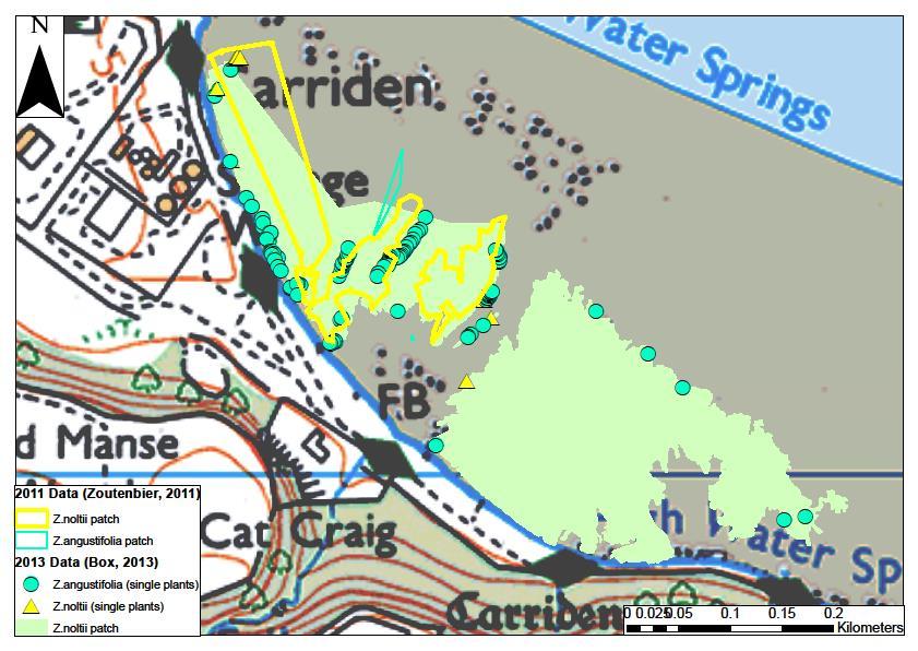 Locations within the Forth Estuary were chosen based on historical records and Zoutenbier s (2011) report Culross, Brucehaven and Carriden Bay.