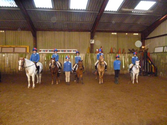 Polwhele Equestrian Scholars took part in the Primary Schools Show Jumping