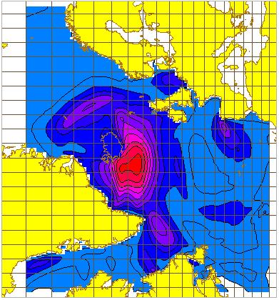 DMI-WAM DMI runs an operational wave forecasting service for Danish waters since, using the rd generation wave model WAM Cycle (described in detail in [], []) forced by DMI s numerical weather