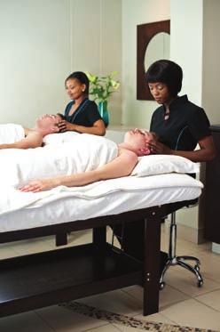 With eleven treatment rooms, the spa is spacious enough to accommodate small pamper party groups, for