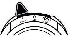 The gauge should indicate vacuum. Push and rotate the suction control knob fully counter-clockwise (decrease) until it stops and release. The gauge needle should move to zero and remain there.