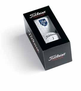 TITLEIST 1-Ball Box Idividually boxed custom golf balls without the lead-time of a custom box.