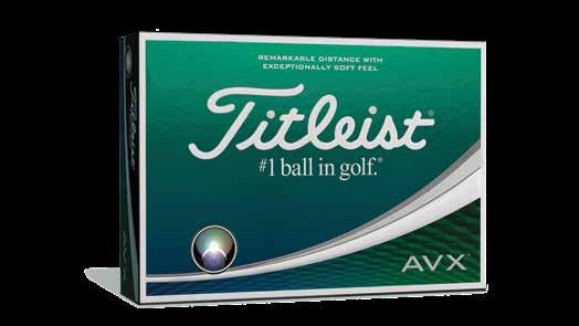 Low Compressio Core Techology 6Titleist AVX ad Tour Soft Golf Balls Tour Soft For