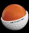 Velocity The Velocity golf ball is desiged with