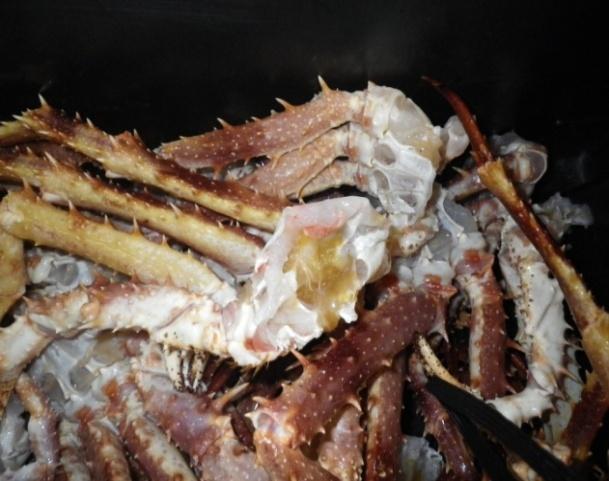 Picture 1 & 2: Whole Crab