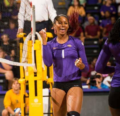 2013 Rice Invitational All-Tournament Team SOPHOMORE SEASON (2013) Appeared in 21 matches which included 17 starts Notched 1.86 kills and 0.