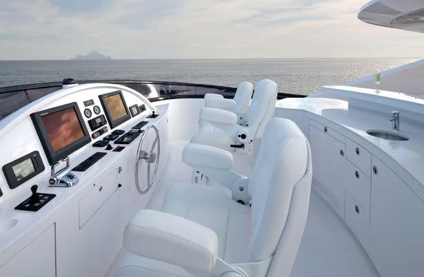 On a yacht of this scale, you really can have everything and all in a layout exactly to suit your purposes.