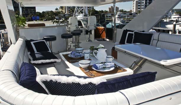 This motoryacht is designed for owners who want a yacht with a family- friendly layout, which is ideal for