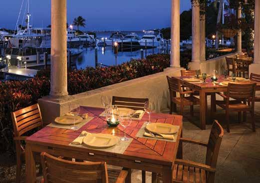 FOOD & BEVERAGE At Longboat Key Club you ll be immersed in the most excellent of culinary offerings and creativity.