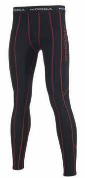 Power Pants are constructed using thermal compression fabric designed to stimulate the flow of blood to critical muscle groups enhanced by ergonomically designed and placed panel pieces.