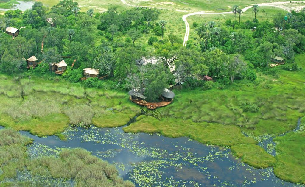 DAY 7 BAINES CAMP OKAVANGO DELTA Morning bush flight to the Baines Camp bush strip. You ll be on the Boro River bordering Moremi Game Reserve.