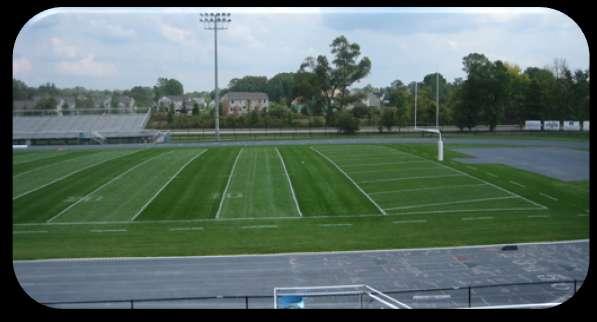 Annual maintenance cost for a field such as this is approximately $8,000.