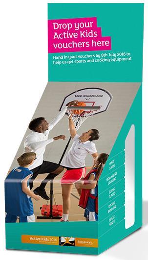 Sainsbury s Active Kids is a programme that involves everyone collecting vouchers so
