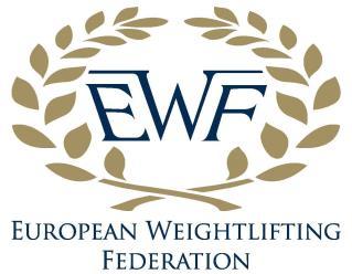2015 EWF European Weightlifting Championships, Tbilisi, Georgia / 1 EWF Entries / Step 1 Monday 2nd to Friday 6 th February 2015 1.