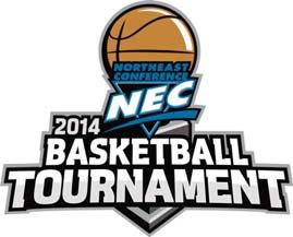 Northeast Conference 2013-14 Standings as of March 5, 2014 School NEC Pct. Overall Pct. Streak Home Away Neutral 1. Robert Morris * 14-2.875 20-12.625 W1 11-2 9-10 0-0 2. Wagner * 12-4.750 19-11.